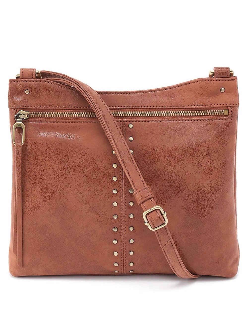 NEW HOBO Women’s Crossbody Bag in Rustic Brown - Classic Everyday Style
